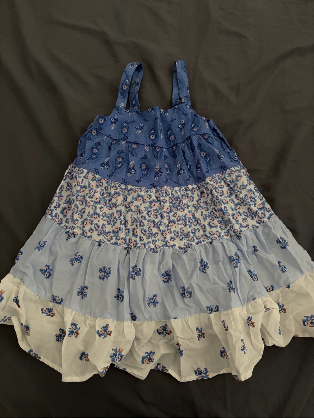 H&M Blue Paisley-Print Sundress